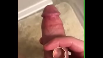 Masturbating with wedding ring