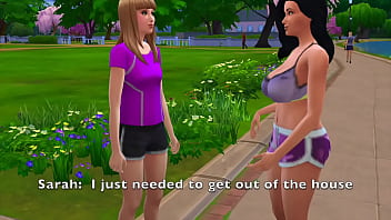 Sims 4:  Massage turns into Fucking a Hot Milf